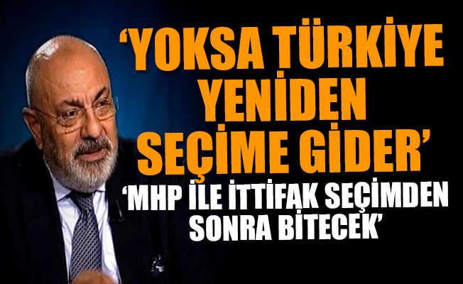 Tuğrul Türkeş: Hem Erdoğan'a hem de AK Parti'ye oy vermek lazım yoksa...