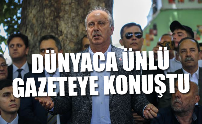 Muharrem İnce: Sadece solcuların adayı değilim...