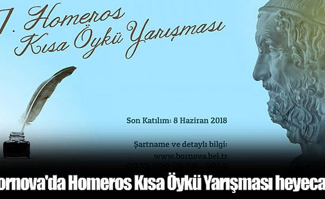 Bornova'da Homeros Kısa Öykü Yarışması heyecanı
