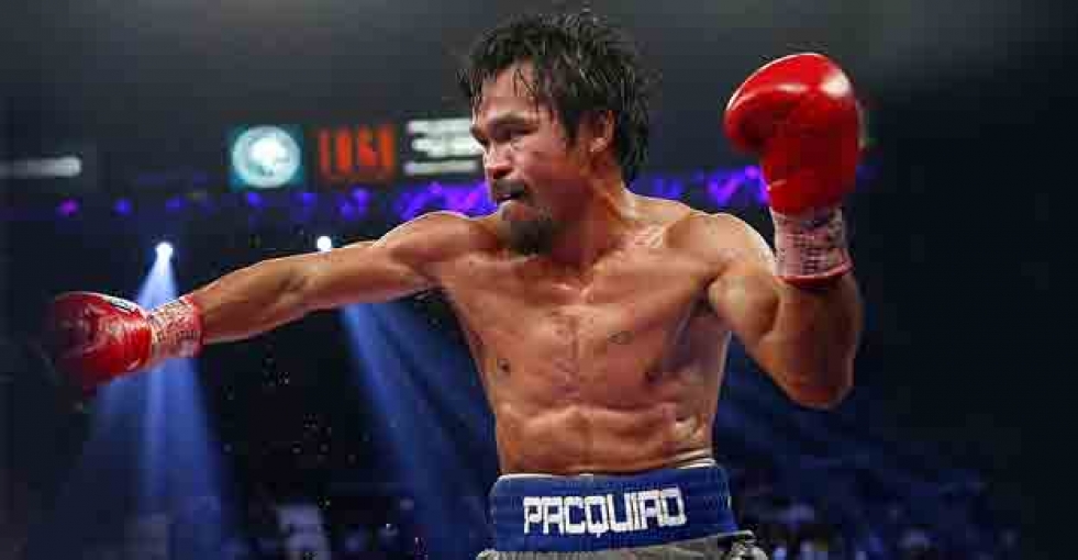 Pacquiao'dan yoksullara yardım