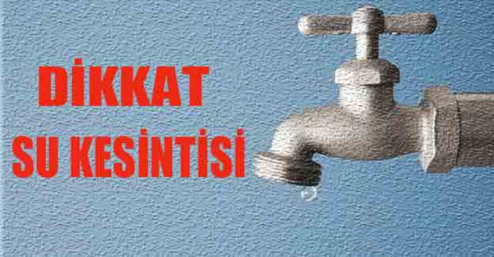 İstanbul'da 30 saatlik su kesintisi