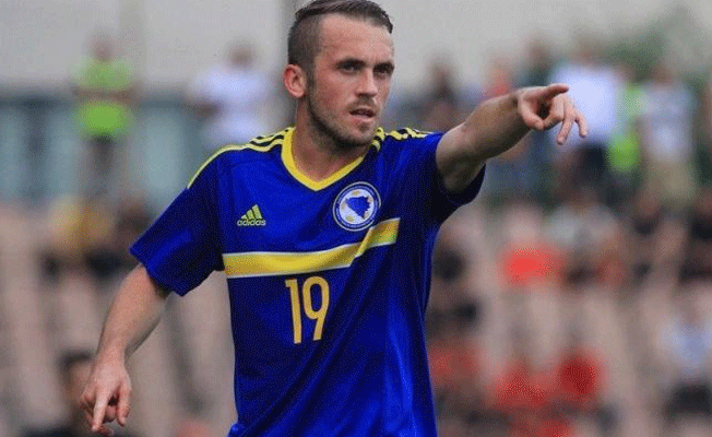 Bosna Hersek, Edin Visca ile şov yaptı!