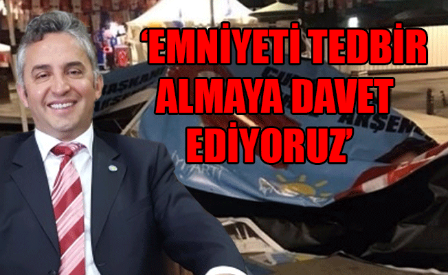 İYİ Parti seçim standına saldırı