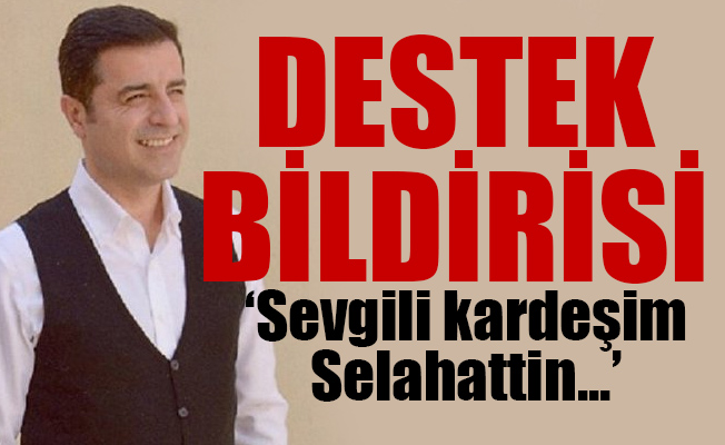 68’lilerden Demirtaş’a açık mektup