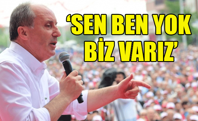 Cumhurbaşkanı adayı İnce: Bir oy memleketi kurtarır