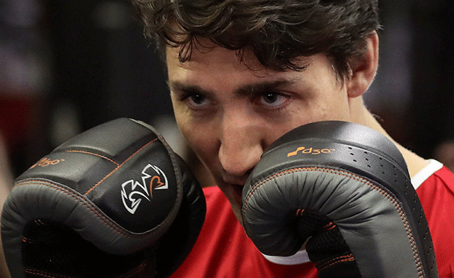 Trudeau: Kanada ABD Başkanının kum torbası değil