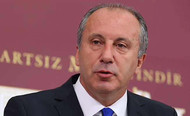Cumhurbaşkanı adayı İnce: Milletimizin başı sağolsun
