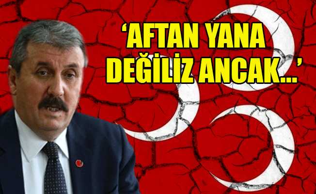 BBP lideri Destici de Bahçeli’nin af önerisine yanaşmadı