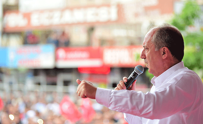 Muharrem İnce canlı yayında kendi yazdığı şiiri okudu