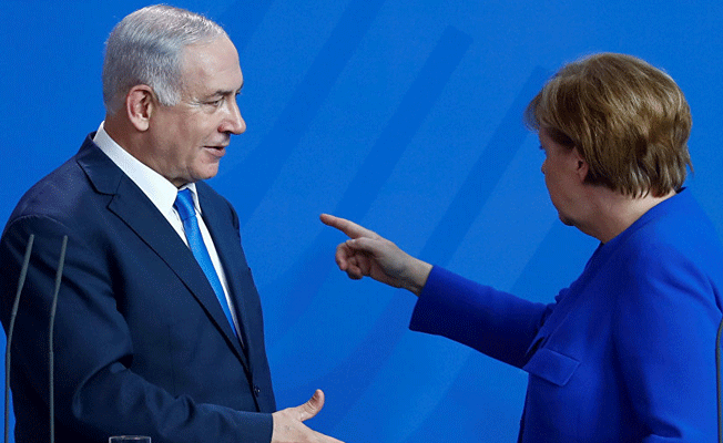 Netanyahu, İran konusunda Merkel'i ikna edemedi