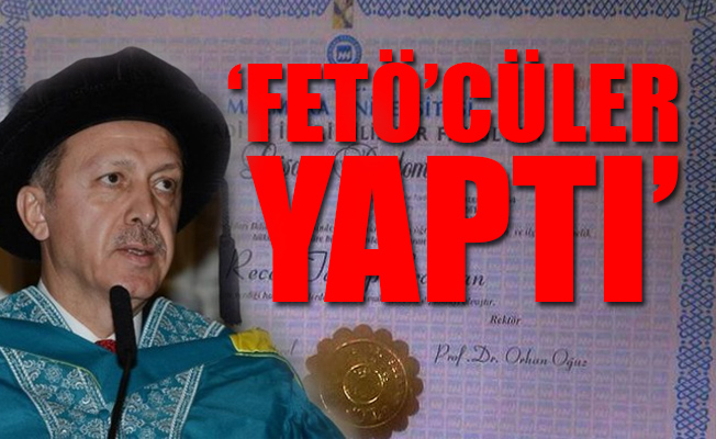 Cemil Barlas'tan Erdoğan'ın diploması hakkında bomba iddia