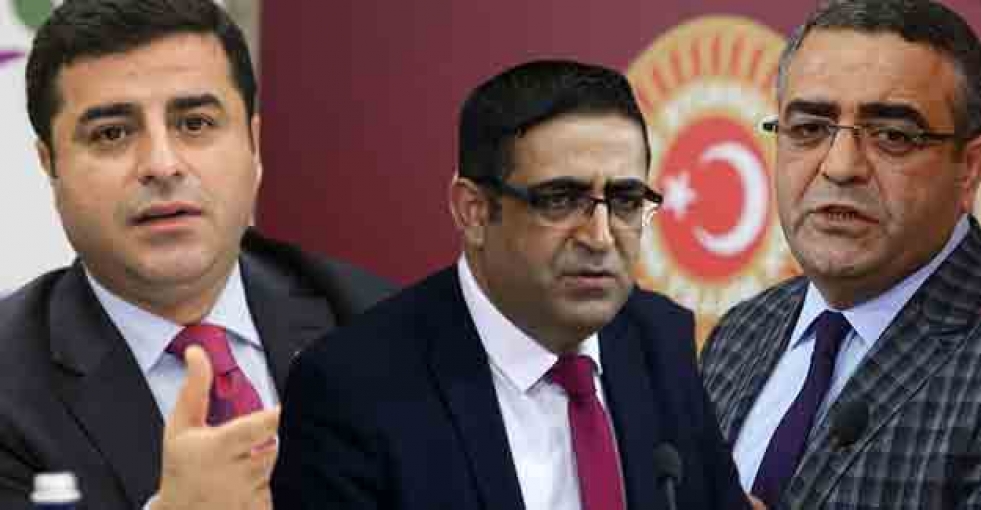 İçişleri Bakanlığı'ndan Demirtaş Baluken ve Tanrıkulu'na suç duyurusu