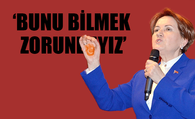Akşener: TİKA'yı kapatacağımı söylemedim