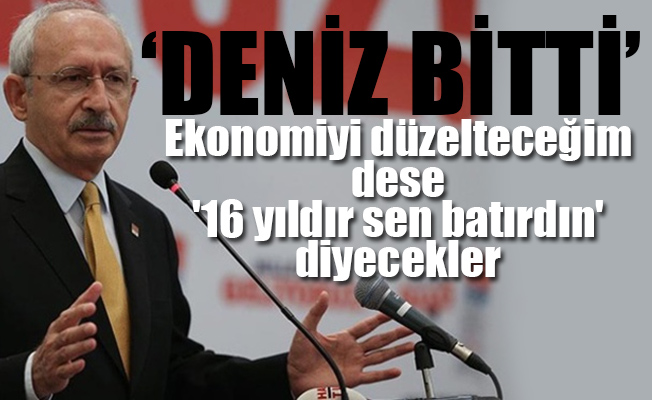 Kılıçdaroğlu: Erdoğan, neden o konudan hiç bahsetmiyor?