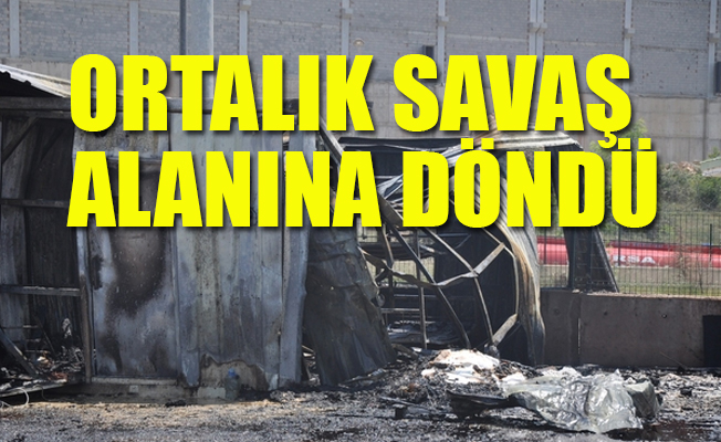 İnşaatı devam eden fabrikada patlama!