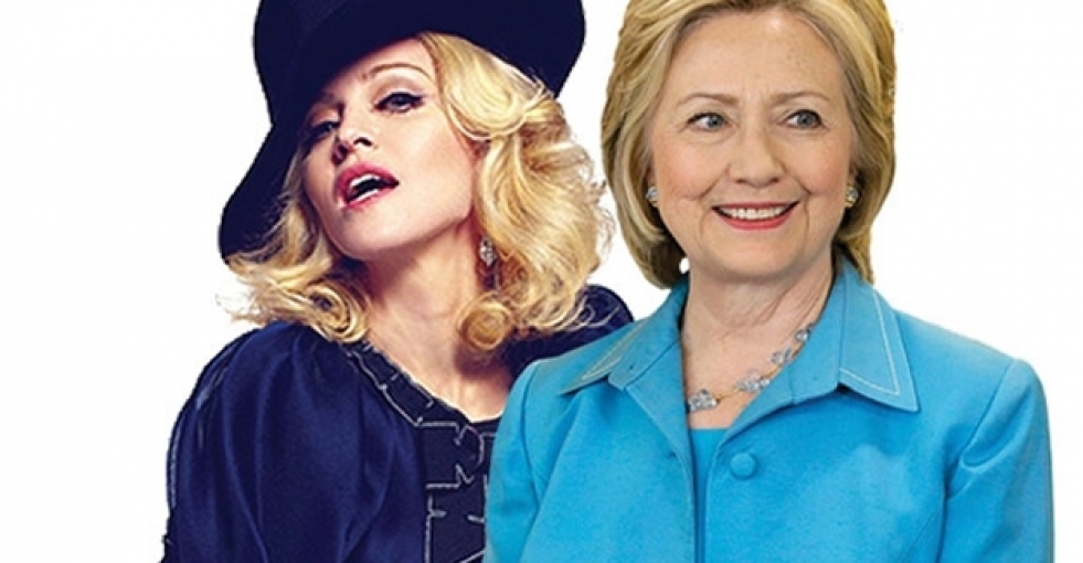 Clinton'ı destekleyenlere oral seks sözü veren Madonna: Dünyaya rezil oluyoruz