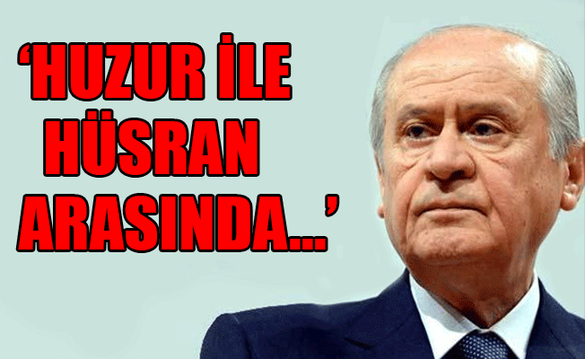 Bahçeli: Satılık anketçilerden iblis bile iğrenecek duruma geldi