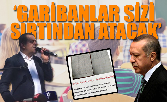 Erdoğan 'eğitim kalitesi' demişti... Jet yanıt geldi
