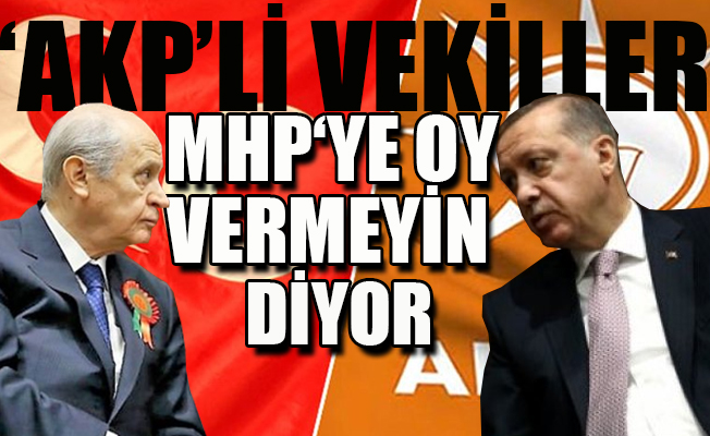 Cumhur ittifakı'nda çatlak! 'İttifak ihaneti'