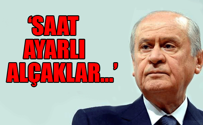 Bahçeli: Uyursak tutsak düşeriz