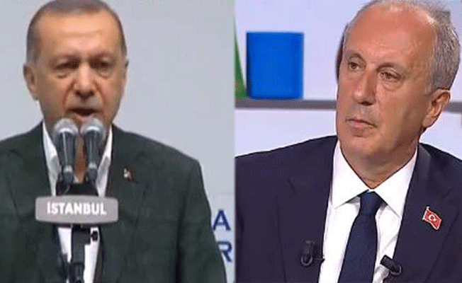 İnce, Erdoğan'a bir kez daha fark attı