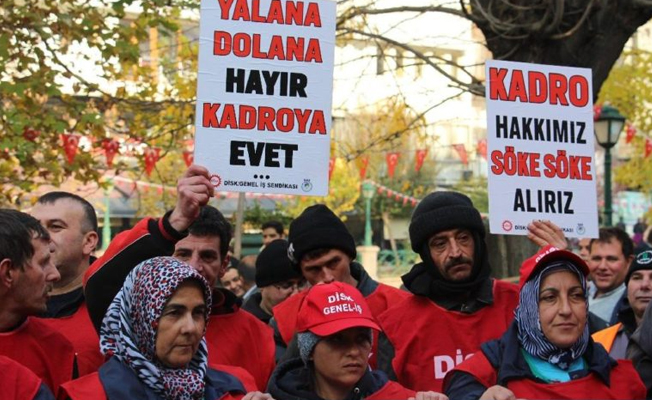 Taşeron işçiye bir şok daha