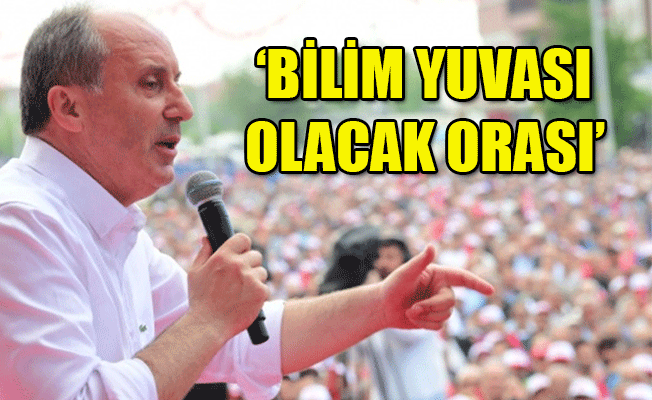 Cumhurbaşkanı adayı İnce: Ben sarayı değil, zihniyetini yıkacağım!