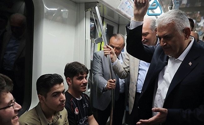 Yıldırım'dan Marmaray sürprizi