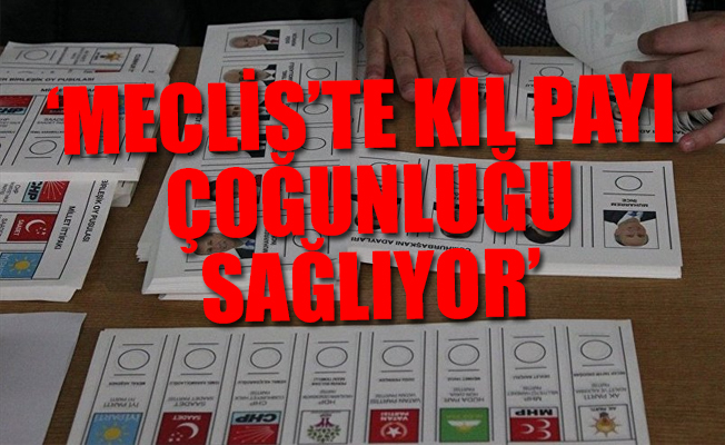 'Cumhur İttifakı' için kritik eşik...'