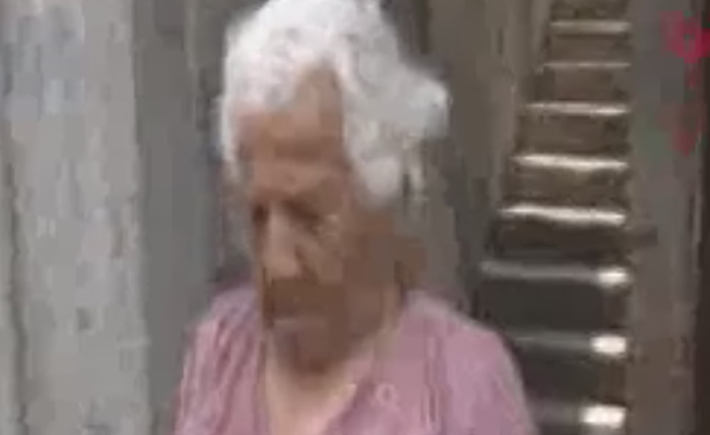 Yaşlı kadının sözleri yürek burktu