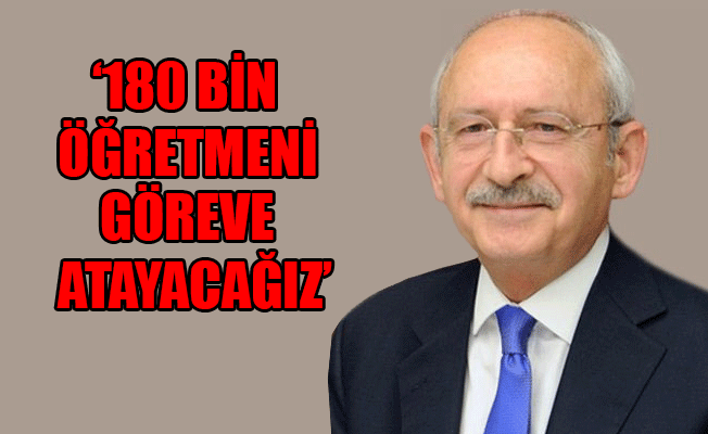Kılıçdaroğlu: Öğretmenlere 24 Kasım'da ikramiye vereceğiz