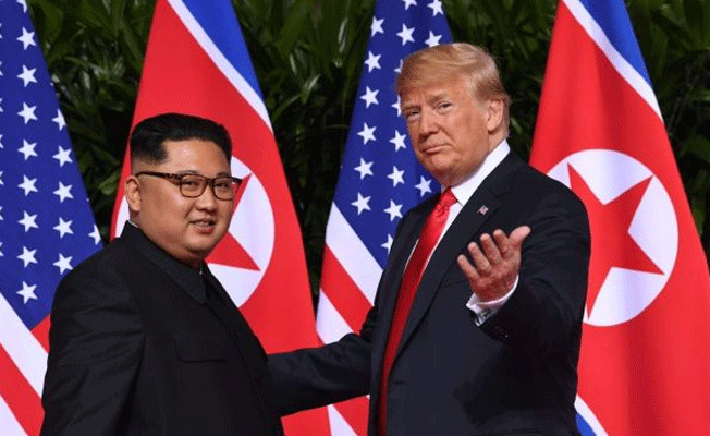 Trump'tan Güney Kore'yle askeri tatbikatları askıya alma kararı