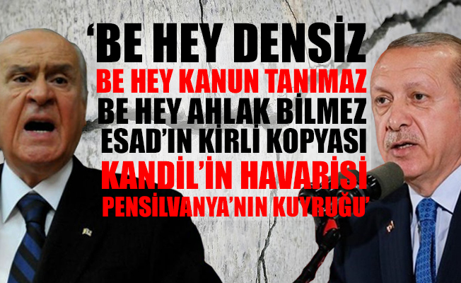 'Erdoğan; oyundur, yalandır, aldatmadır, tuzaktır, komplodur, riyadır, ihanettir'