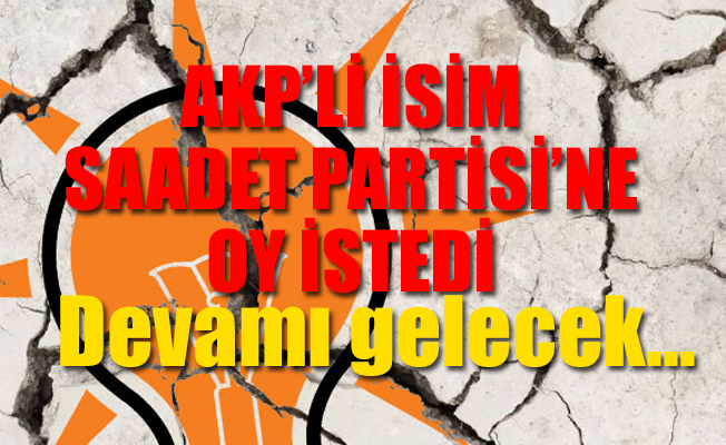 AKP'de kopuş başladı