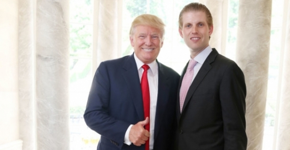 Trump'ın oğlundan tepki çeken hareket