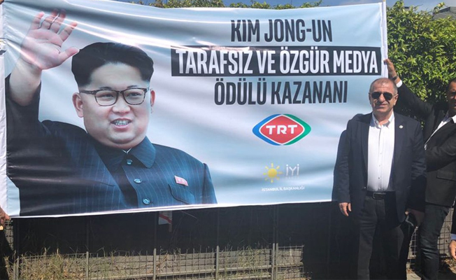 İyi Parti'den TRT'ye Kim Yong'un 'tarafsız' ve 'özgür' medya ödülü