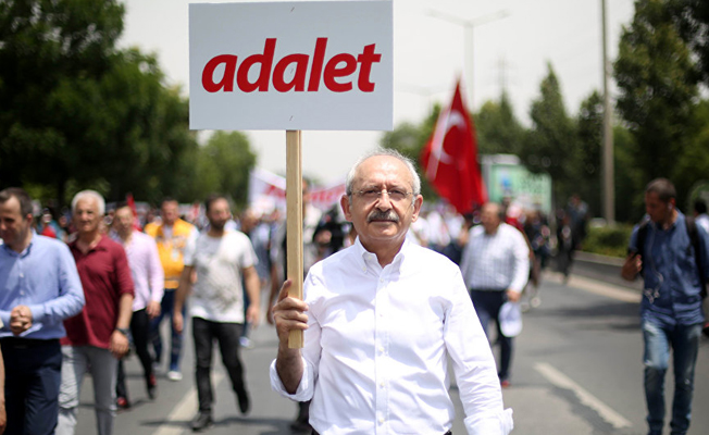 CHP lideri Kılıçdaroğlu'ndan 'Adalet Yürüyüşü' paylaşımı