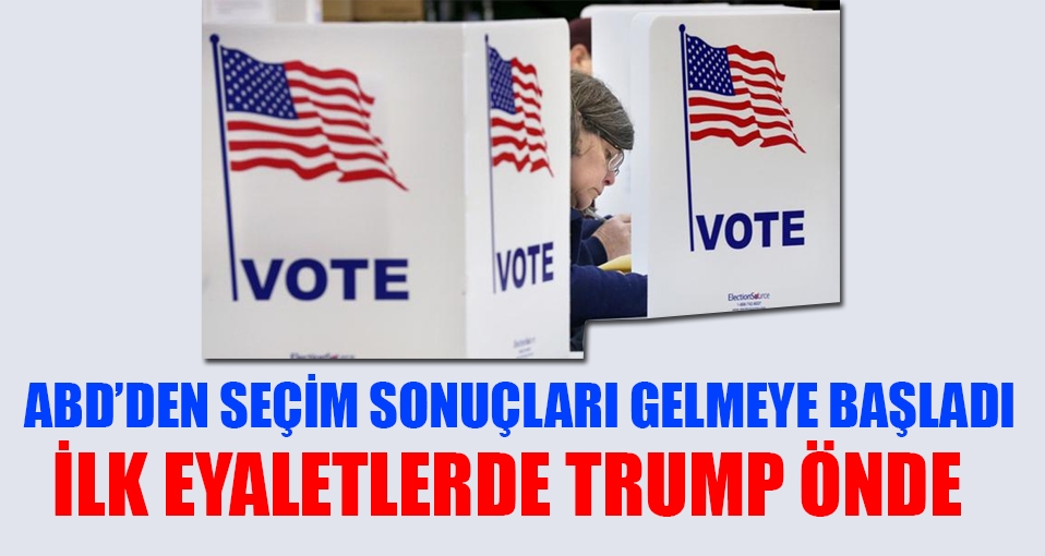 Trump ilk eyaletlerde önde