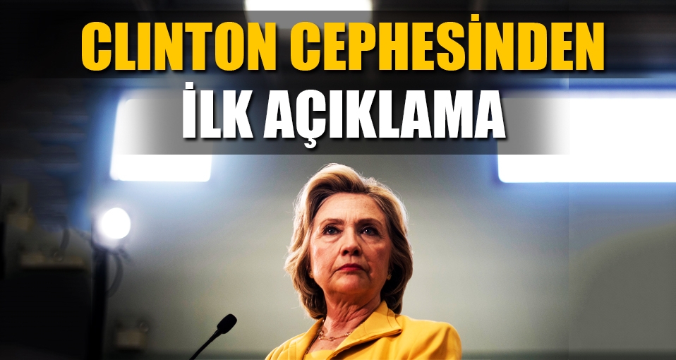 Mağlubiyetin ardından Clinton cephesi