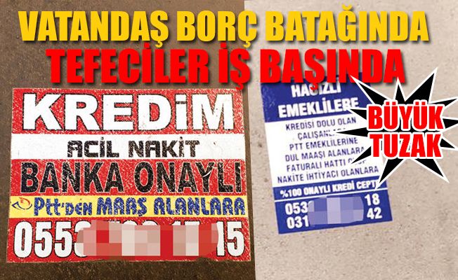 Türkiye'de yüzde 40 faizle para satılıyor...
