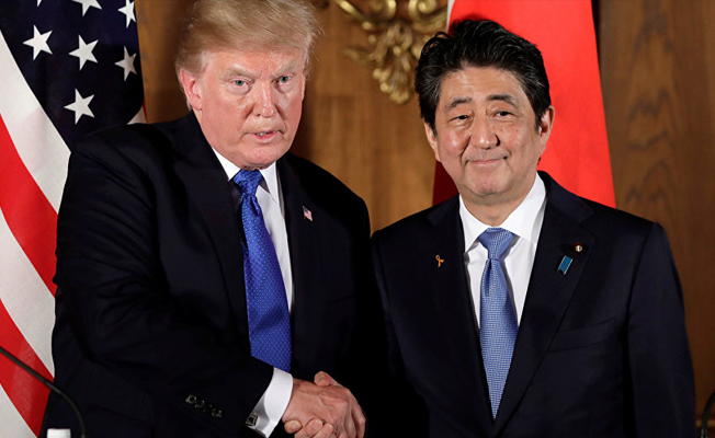 Trump, Japonya Başbakanı'nı tehdit etti