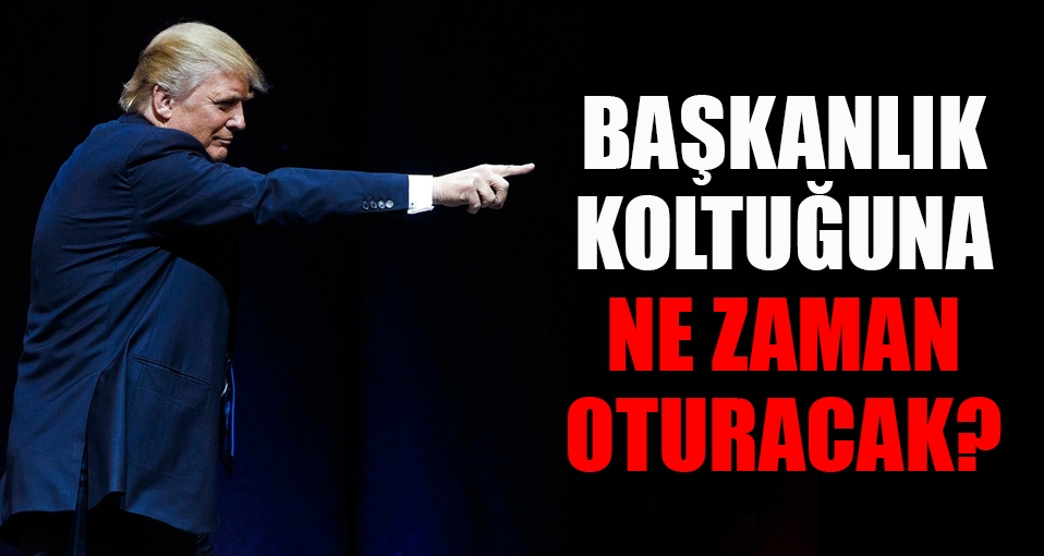 Trump ne zaman Beyaz Saray'a taşınacak?