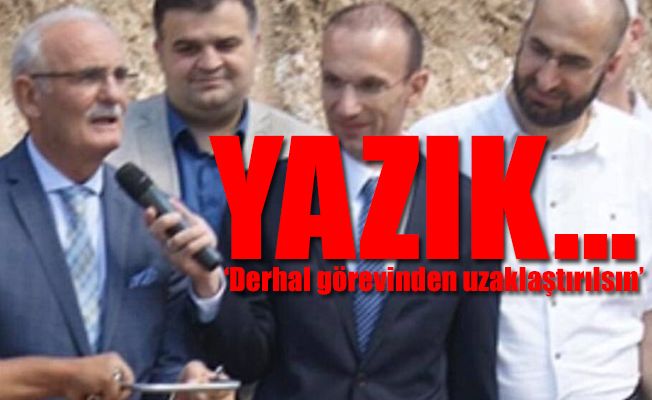 Devletin kaymakamı, AKP'li vekil adayına mikrofon tuttu