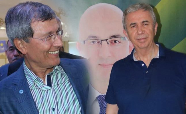 Yusuf Halaçoğlu ve Mansur Yavaş birlikte sahaya indi