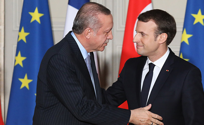 Macron ve Erdoğan arasında kritik görüşme