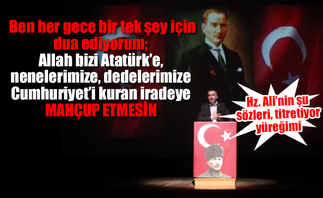 İyi Parti'li adayın Hz. Ali'li konuşması sosyal medyayı salladı