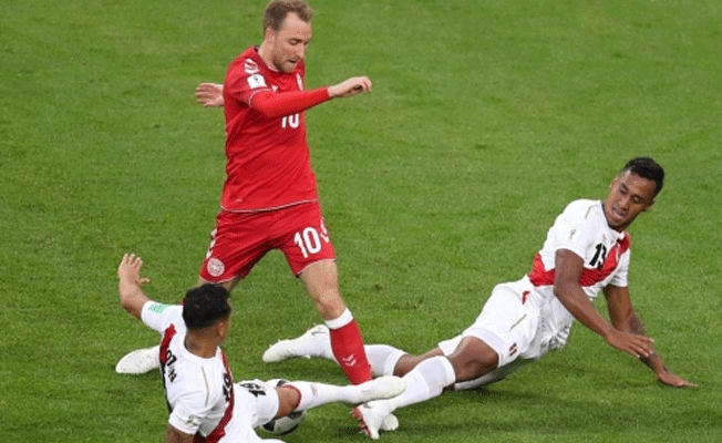 Danimarka, Peru karşısında tek golle güldü