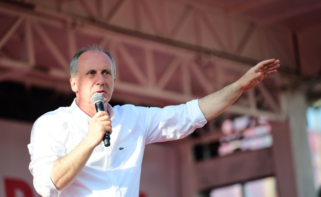 Muharrem İnce: Yarın Tunceli, Elazığ ve Tokat'tayız