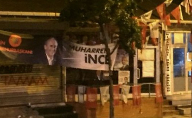 CHP'nin seçim bürosuna silahlı taciz