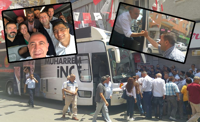 Tekin 'Halkın Otobüsü' ile İzmir'de